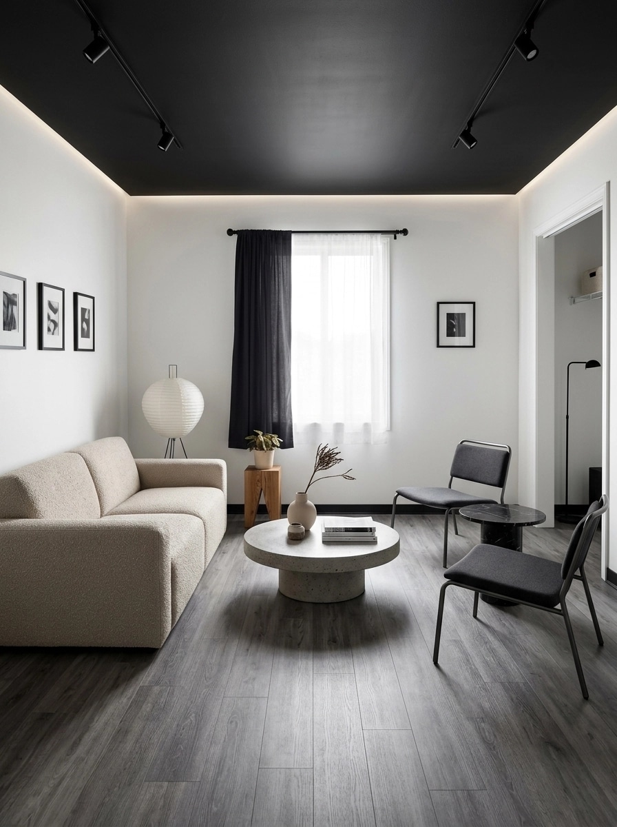 Interior design in Minimalism style — Living Room by GenRoom AI