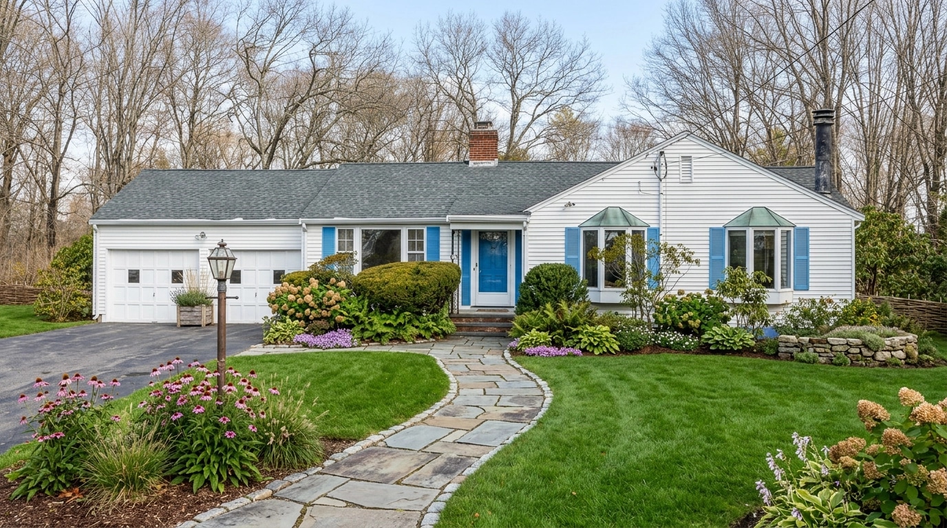 Country Rustic Garden Yard design — yard photo by GenRoom AI