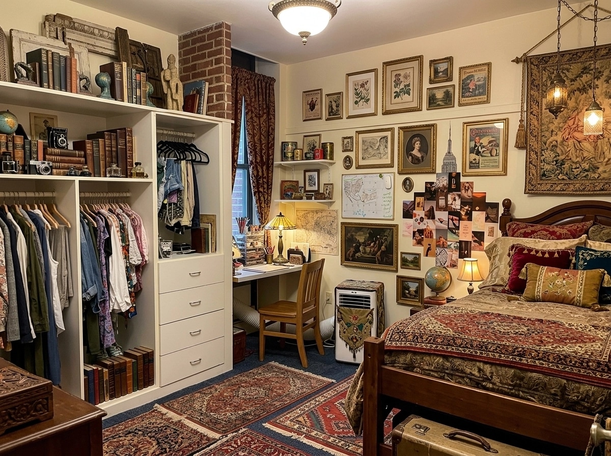 Maximalist Bedroom design — interior photo by GenRoom AI