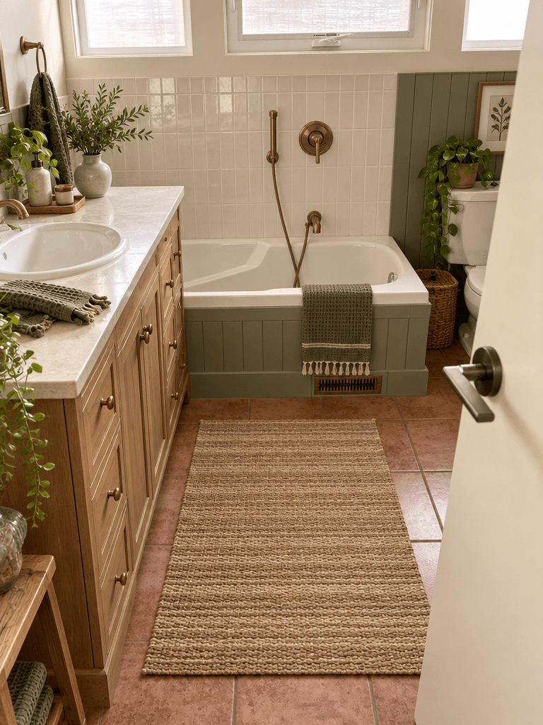 Bathroom interior in no_style style — photo by GenRoom AI