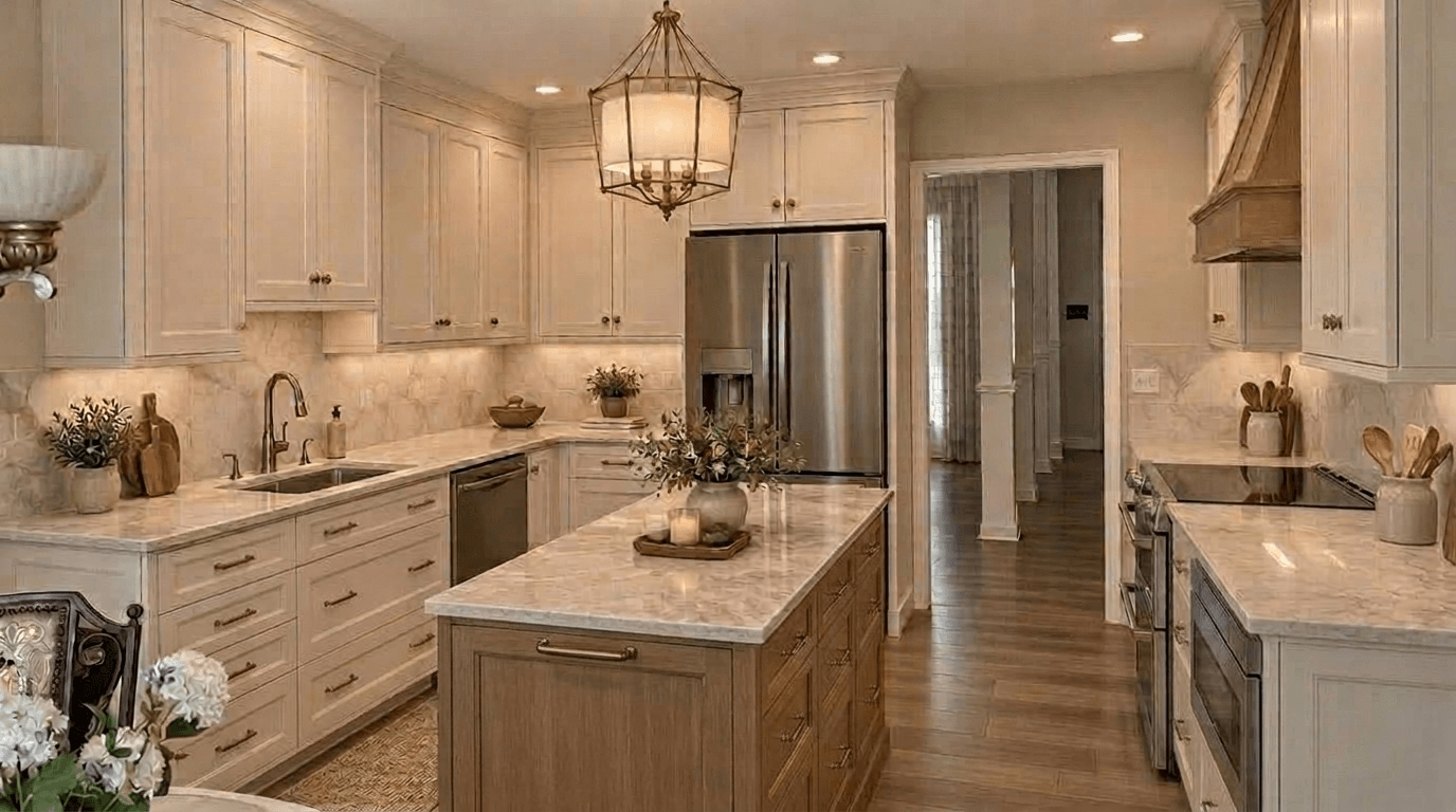 Classic Kitchen design — interior photo by GenRoom AI