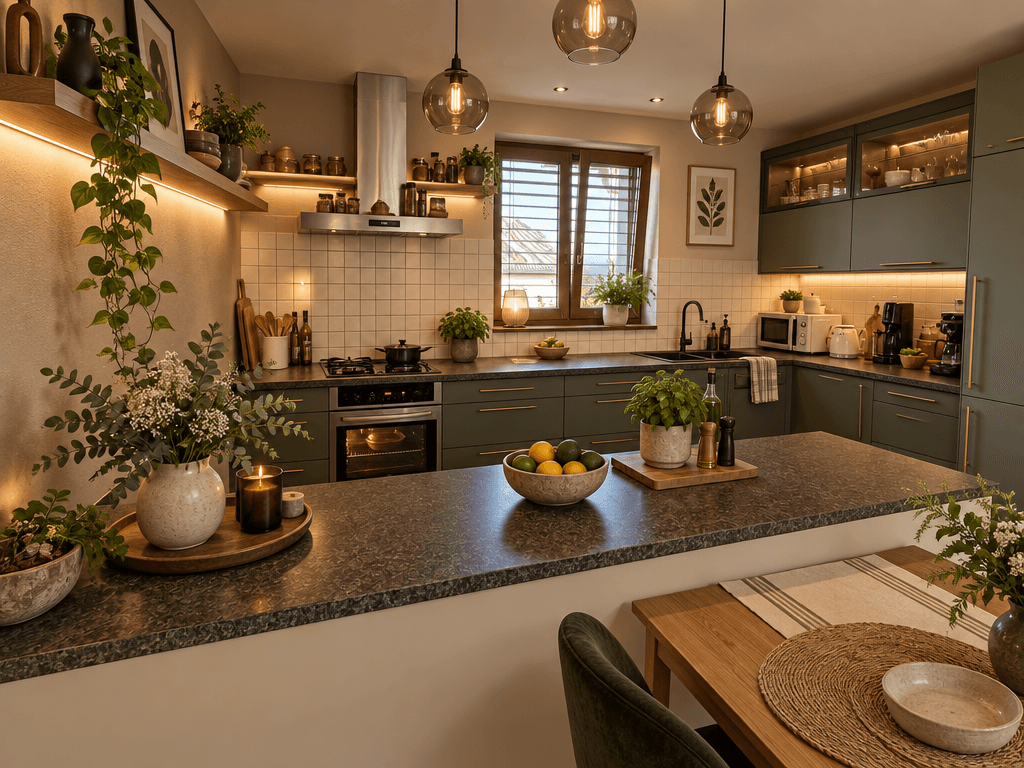 Kitchen interior in no_style style — photo by GenRoom AI