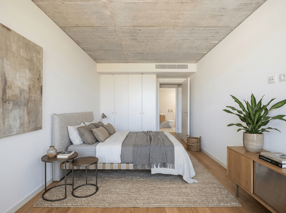 Contemporary Bedroom design — interior photo by GenRoom AI
