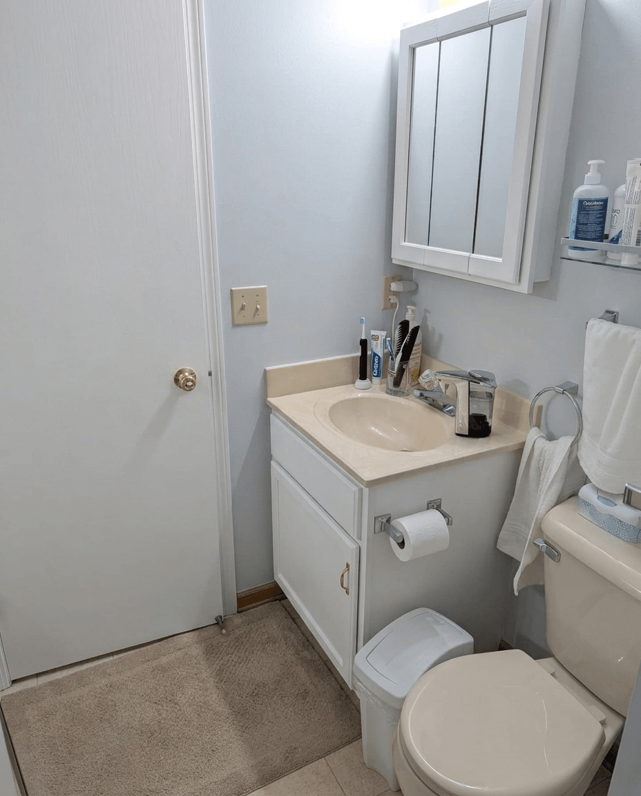 Bathroom interior in no_style style — photo by GenRoom AI
