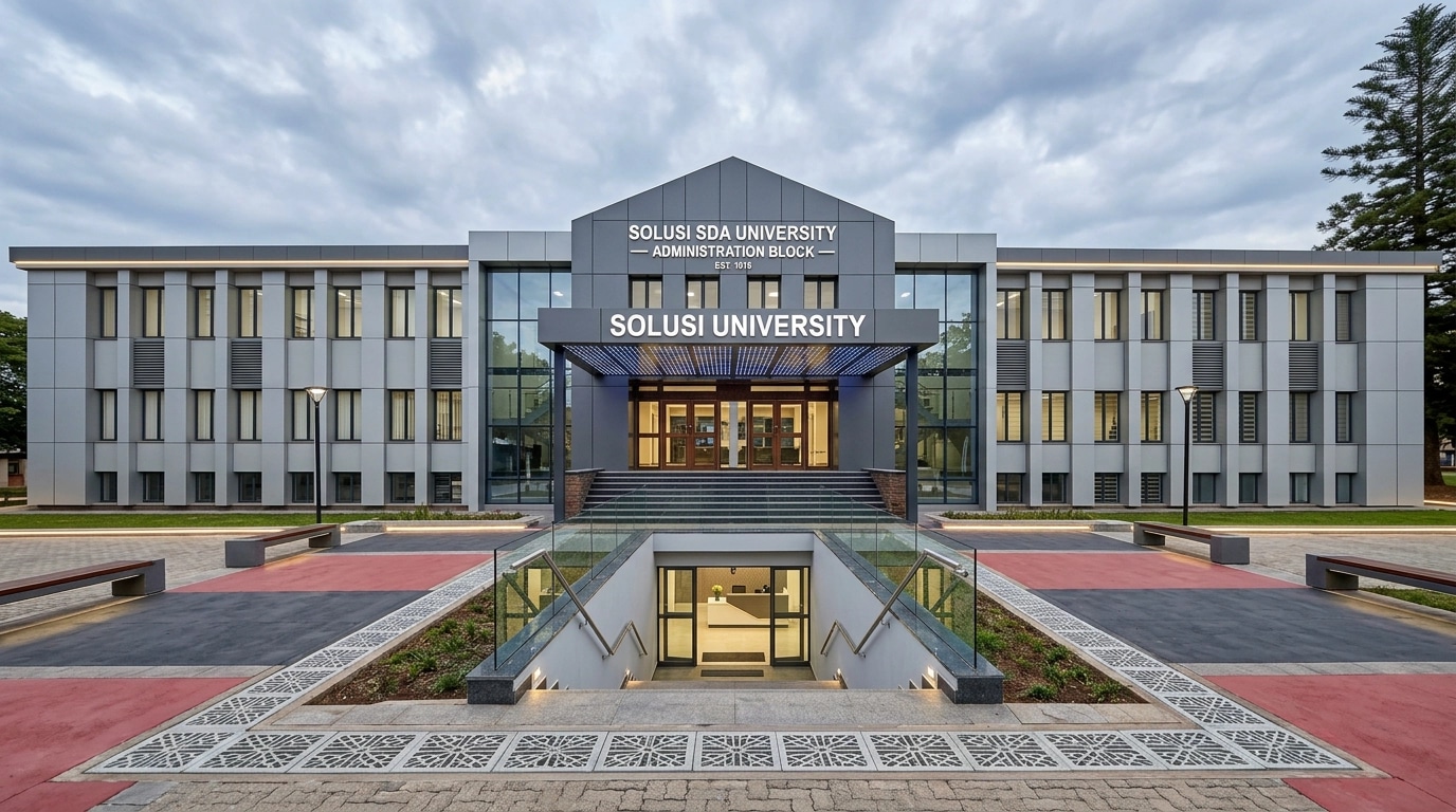Hi-Tech Facade Facade design — facade photo by GenRoom AI