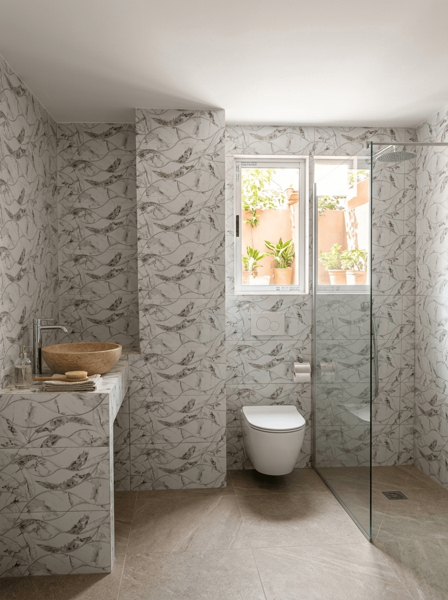 Bathroom interior in no_style style — photo by GenRoom AI
