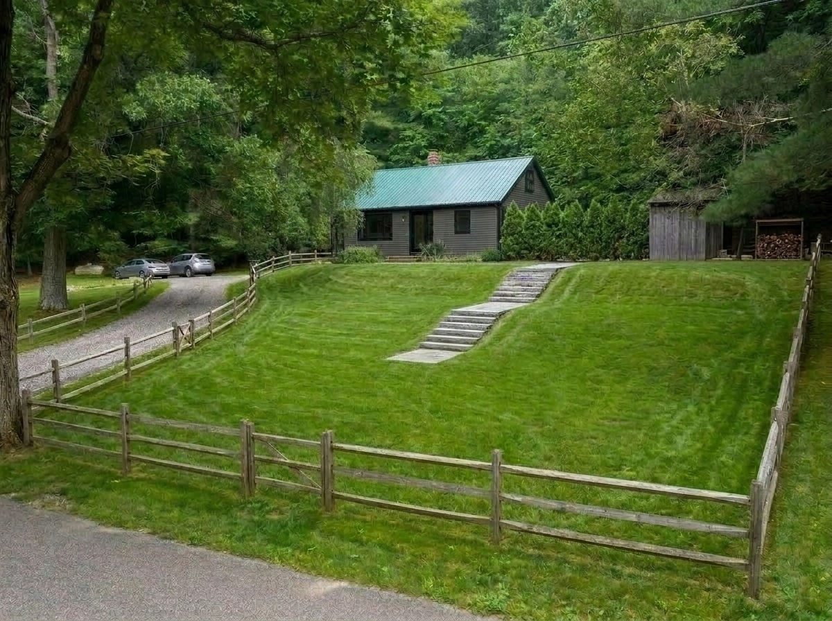 Landscape design in Scandinavian Garden style — Yard by GenRoom AI
