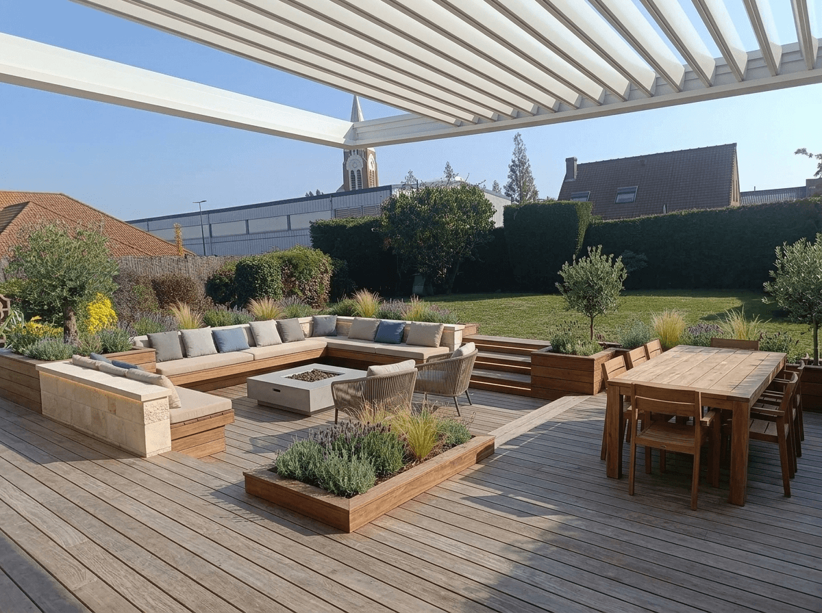 Yard design in no_style style — photo by GenRoom AI