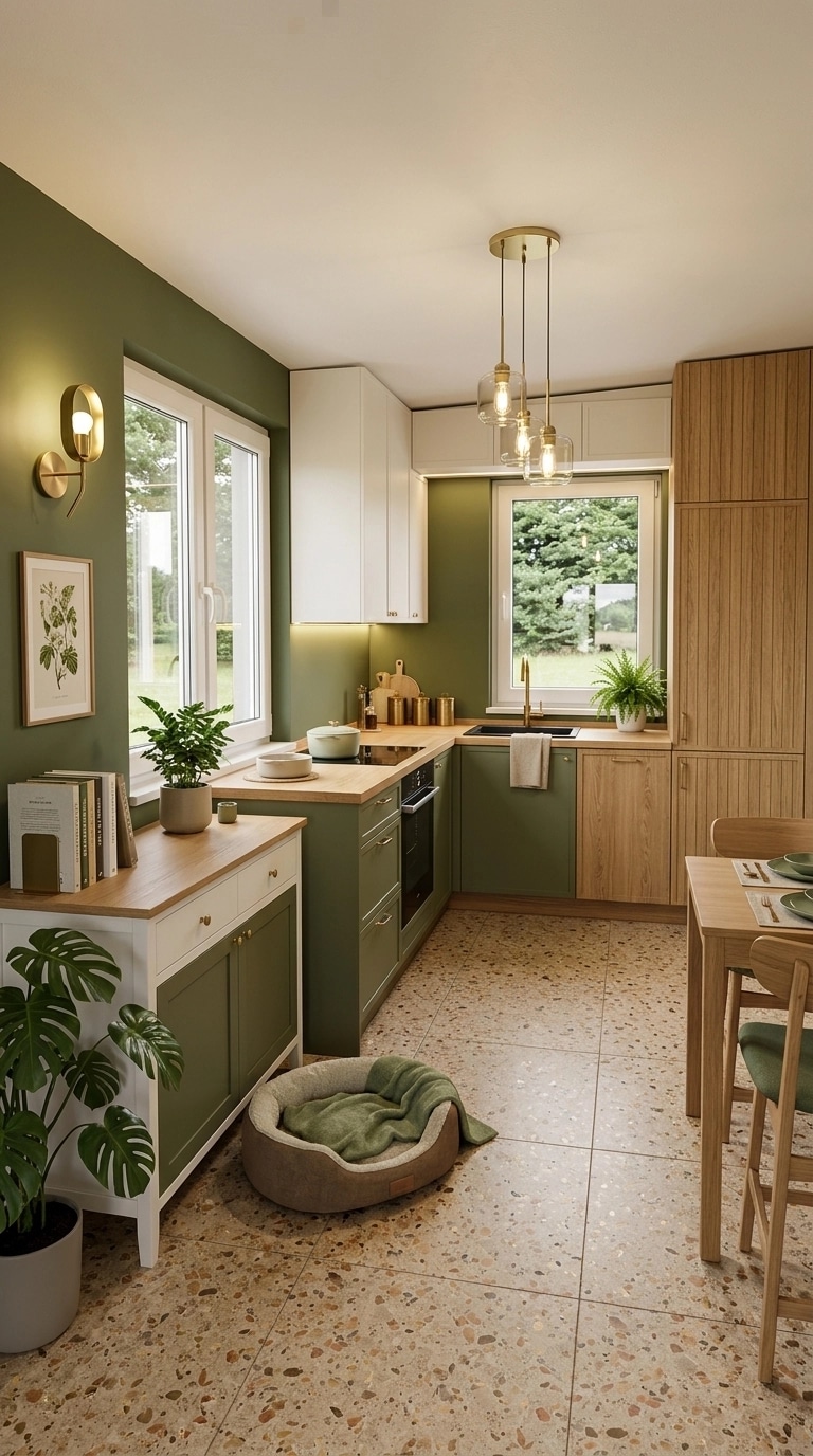 Kitchen interior in no_style style — photo by GenRoom AI