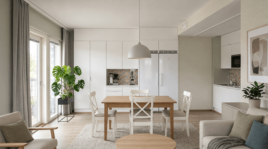 Kitchen interior in no_style style — photo by GenRoom AI