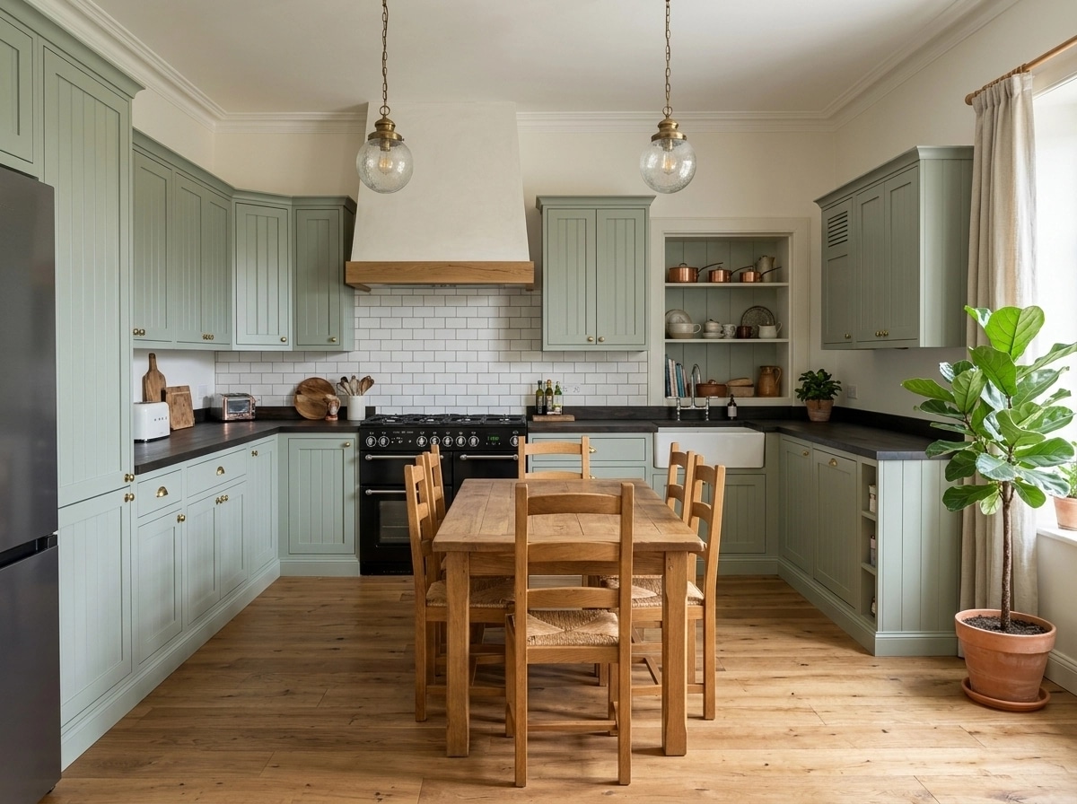 Modern Farmhouse Kitchen design — interior photo by GenRoom AI