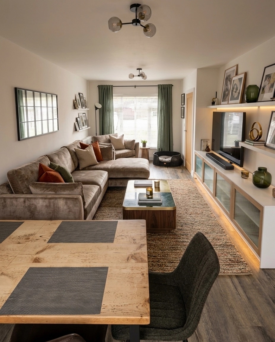 Interior design in Contemporary style — Living Room by GenRoom AI