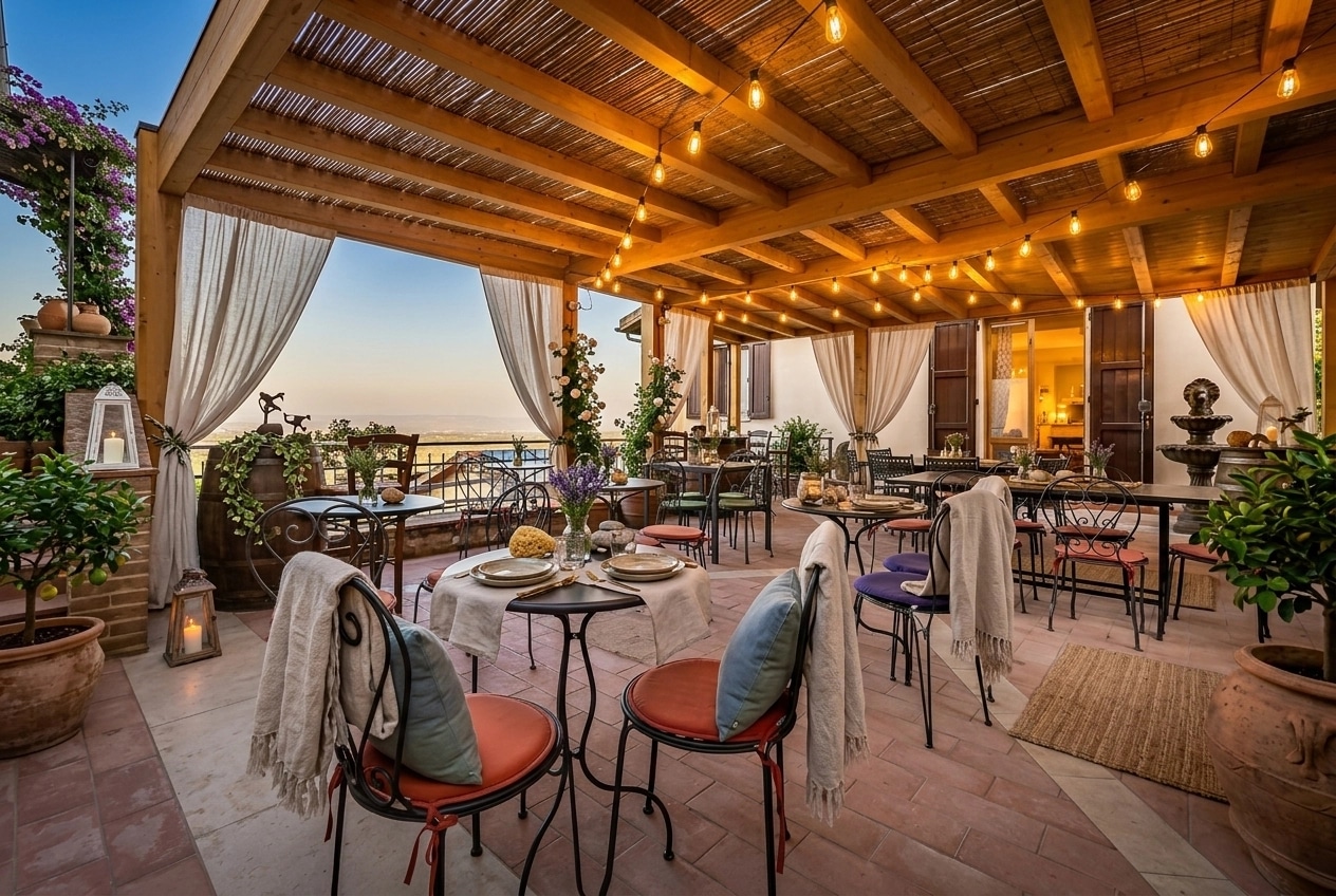 Mediterranean Yard Yard design — yard photo by GenRoom AI