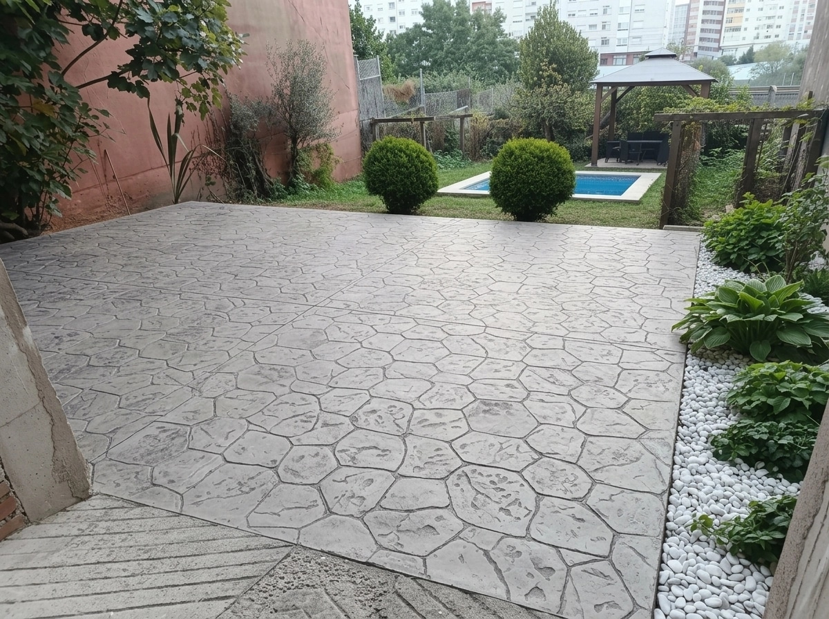 Yard design in no_style style — photo by GenRoom AI