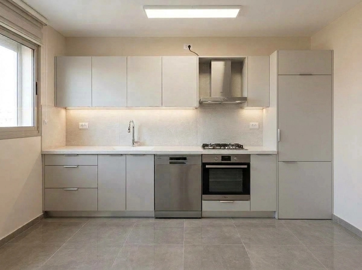 Kitchen interior in no_style style — photo by GenRoom AI