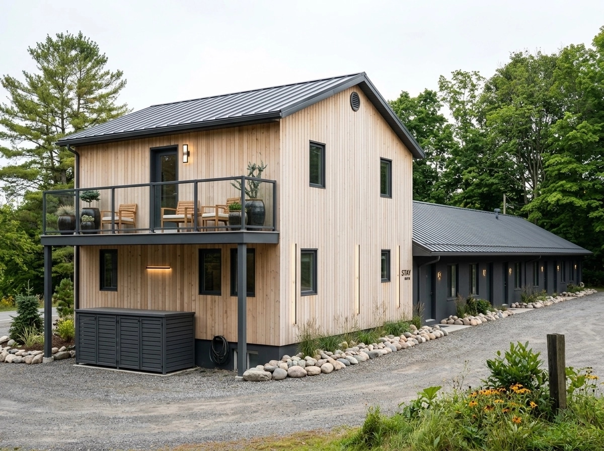 Scandinavian Facade Facade design — facade photo by GenRoom AI