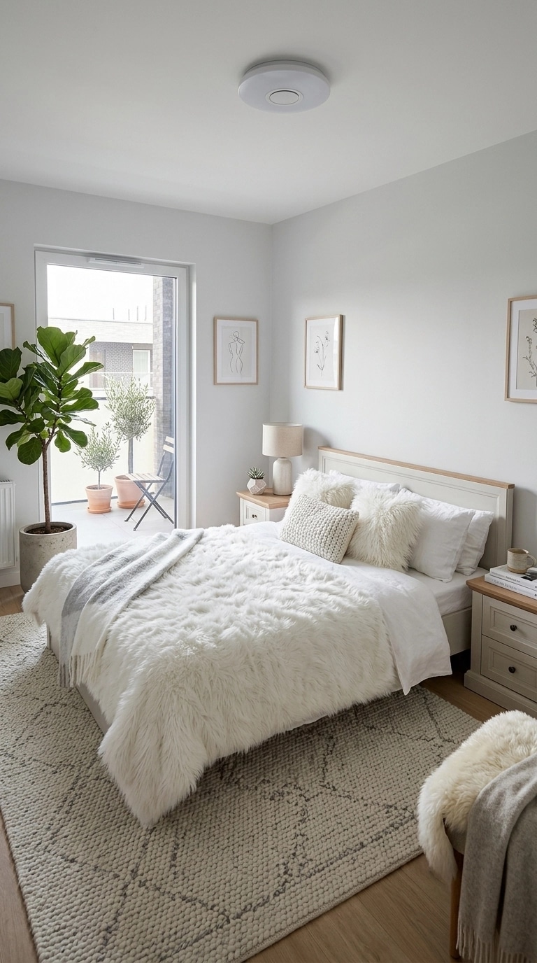 Interior design in Scandinavian style — Bedroom by GenRoom AI