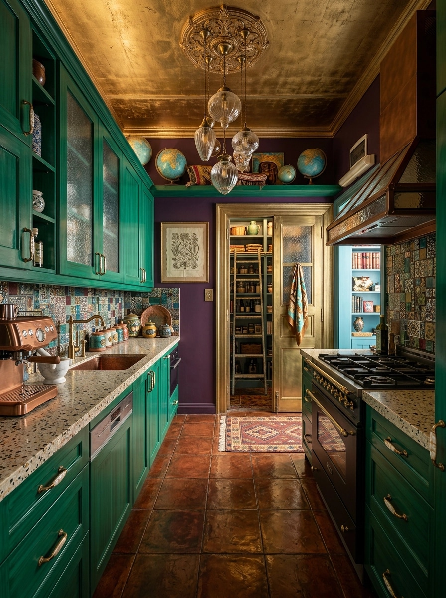 Interior design in Eclectic style — Kitchen by GenRoom AI