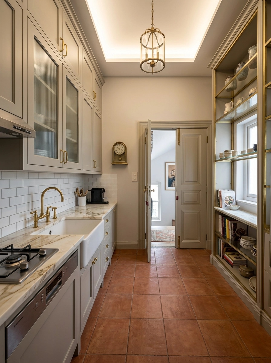 Interior design in Transitional style — Kitchen by GenRoom AI