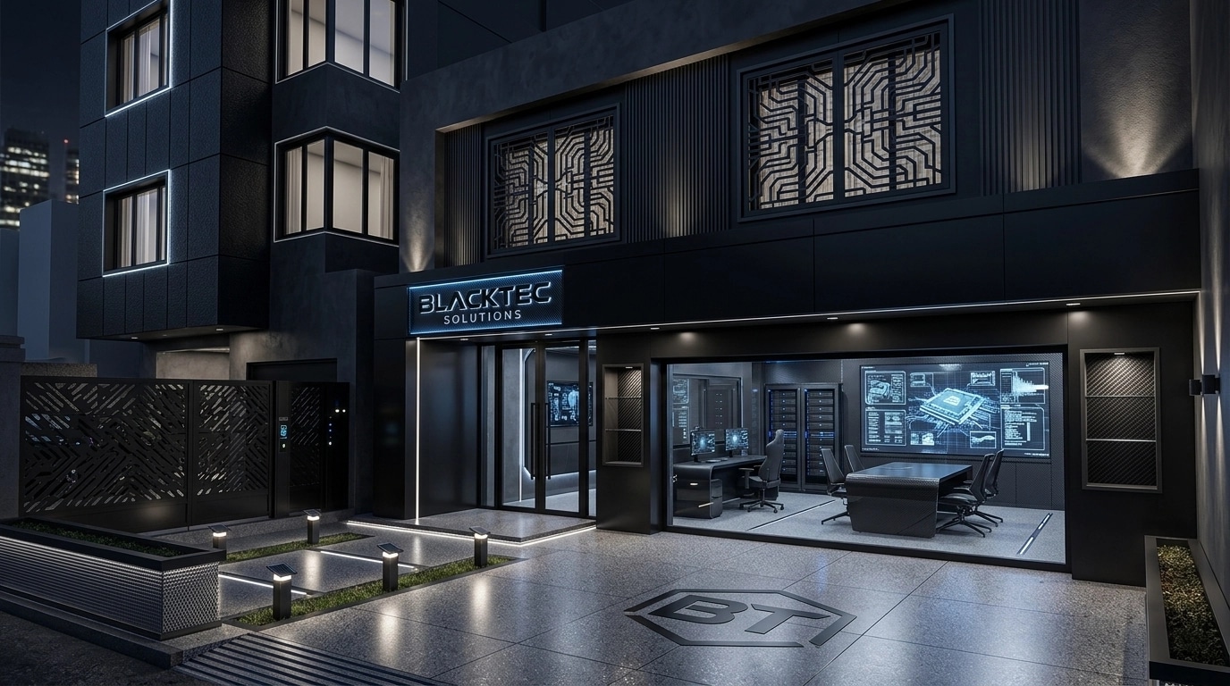 Blacktec Facade Facade design — facade photo by GenRoom AI