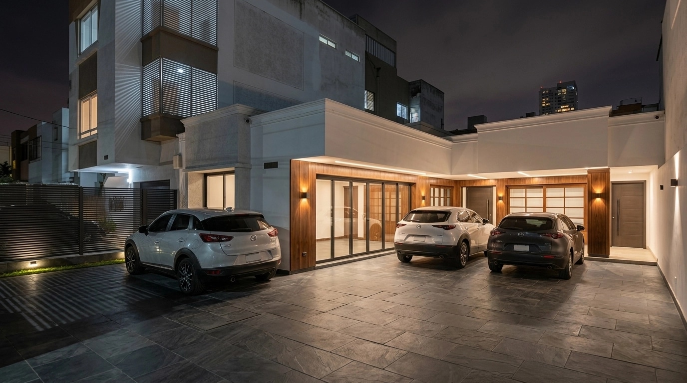 Contemporary Facade Facade design — facade photo by GenRoom AI