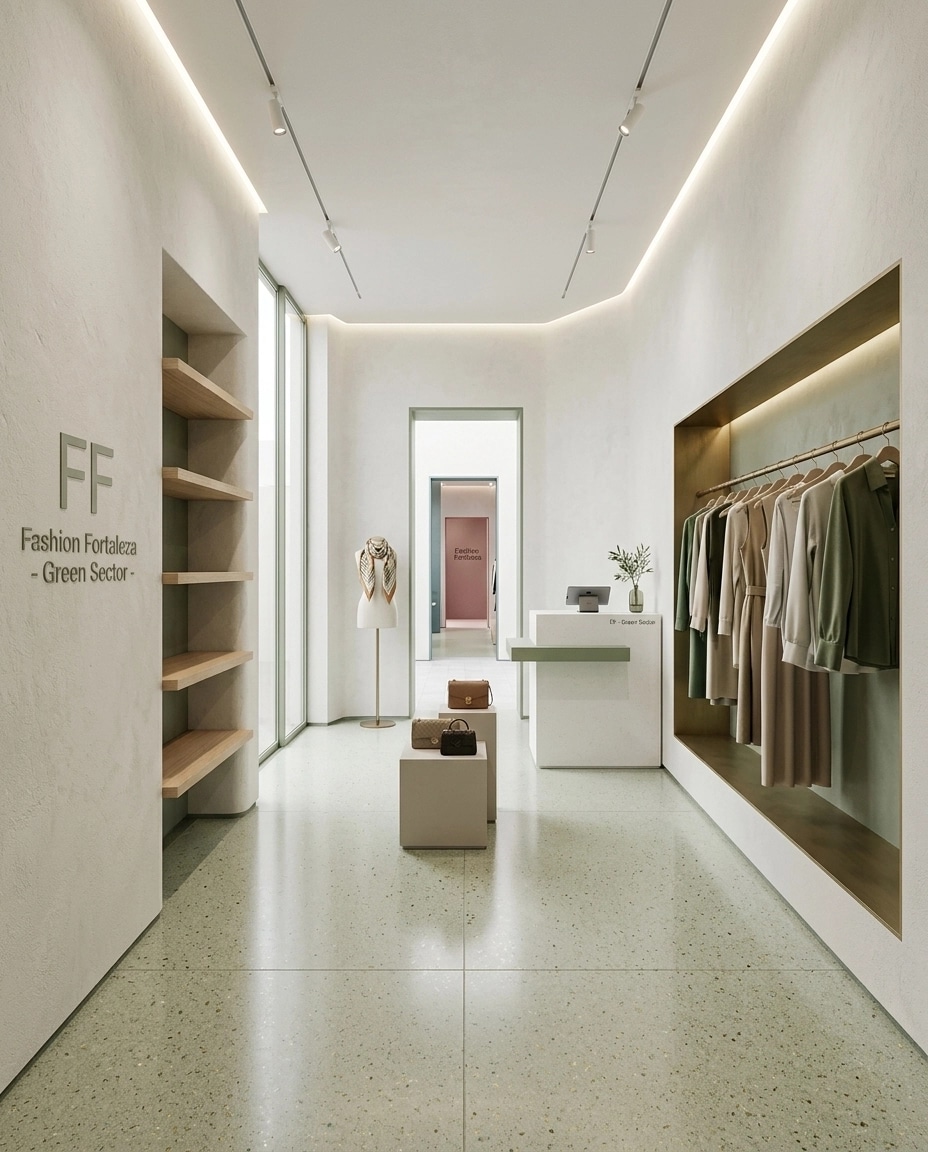 Design d'intérieur en style Minimalism — shop par GenRoom AI