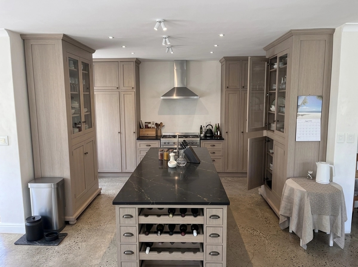 Kitchen interior in Contemporary style — photo by GenRoom AI
