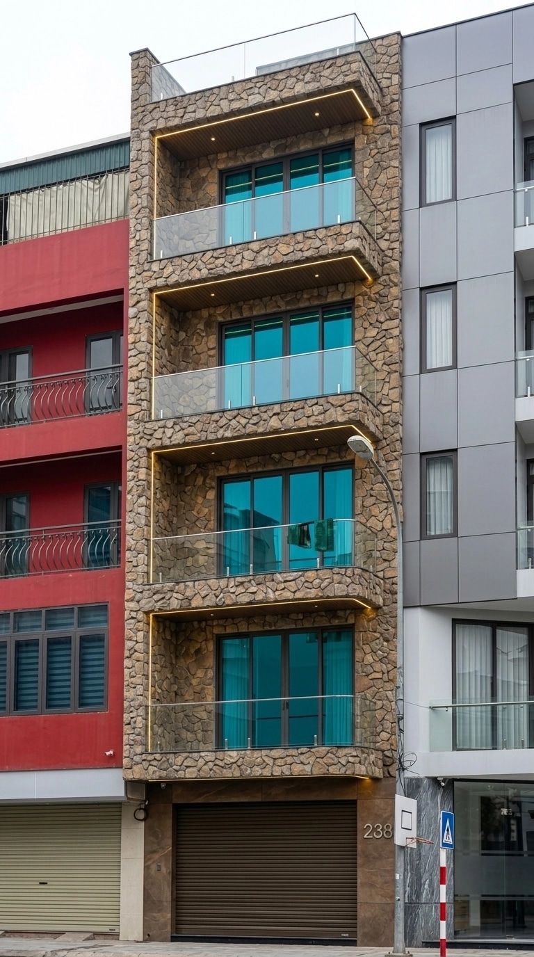 Contemporary Facade Facade design — facade photo by GenRoom AI