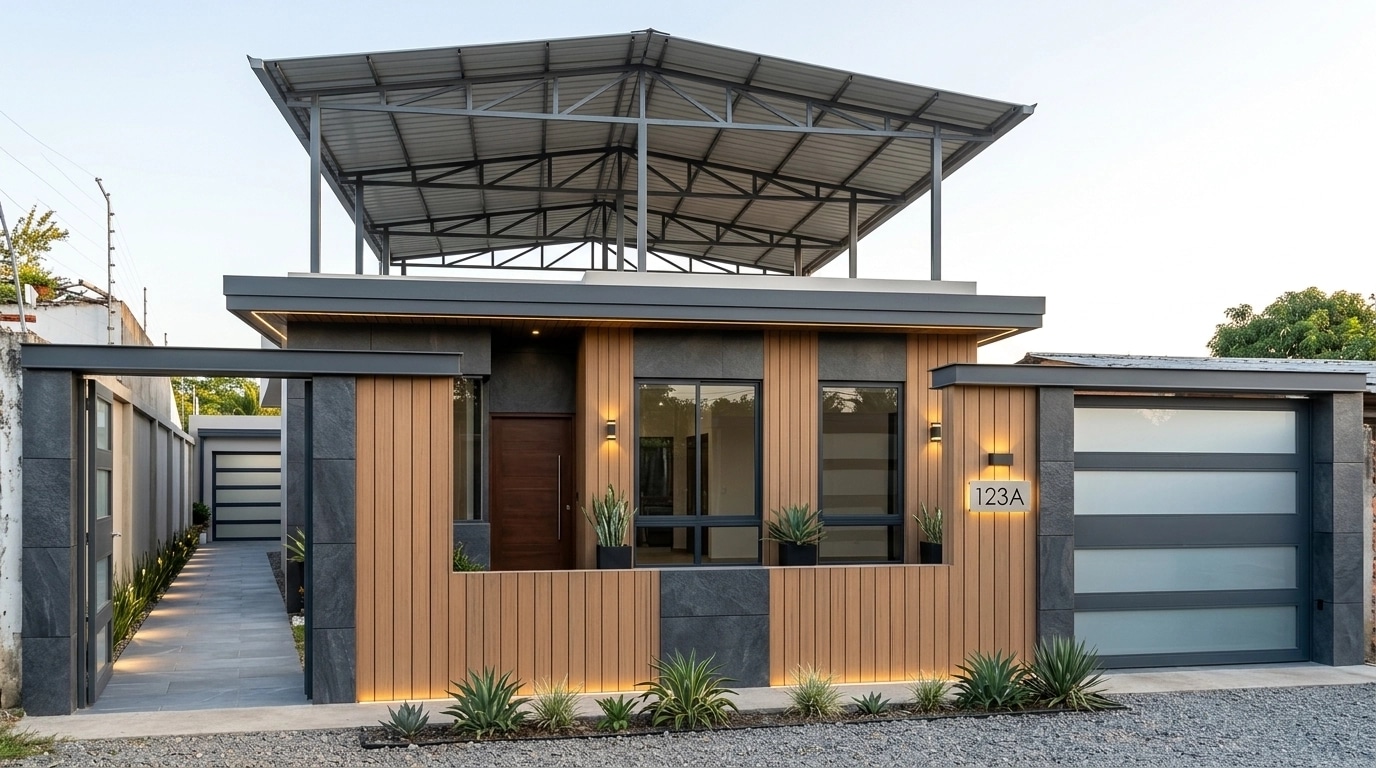Contemporary Facade Facade design — facade photo by GenRoom AI