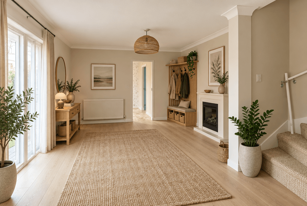 Interior design in Scandinavian style — Hallway by GenRoom AI