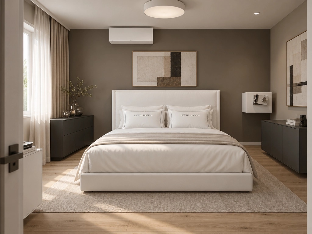 Contemporary Bedroom design — interior photo by GenRoom AI