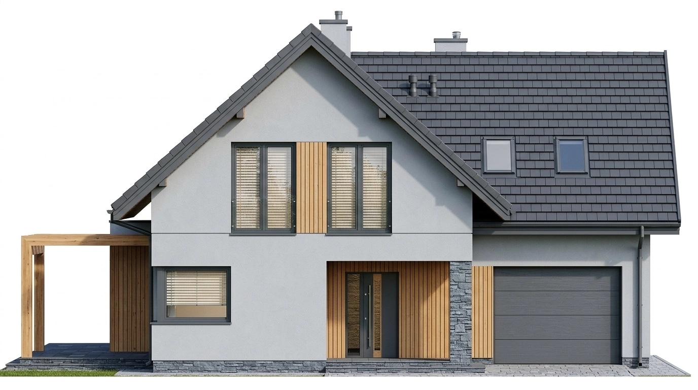Contemporary Facade Facade design — facade photo by GenRoom AI