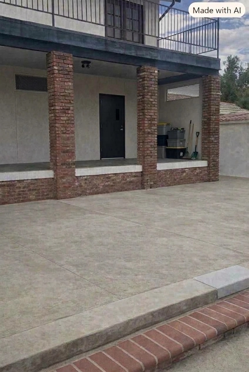 Yard design in no_style style — photo by GenRoom AI