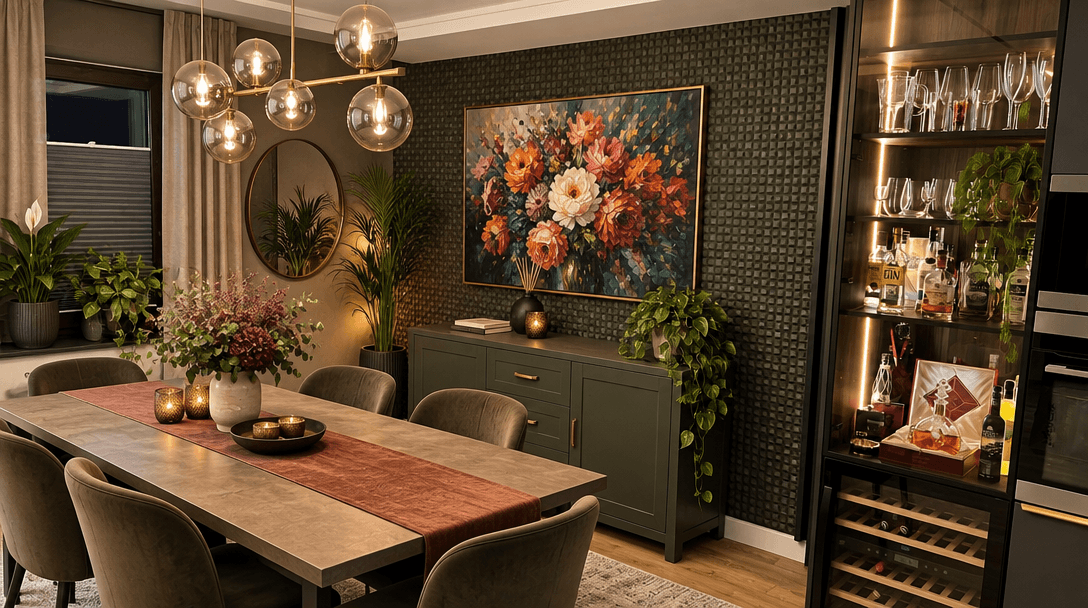 Interior design in Contemporary style — dining_room by GenRoom AI