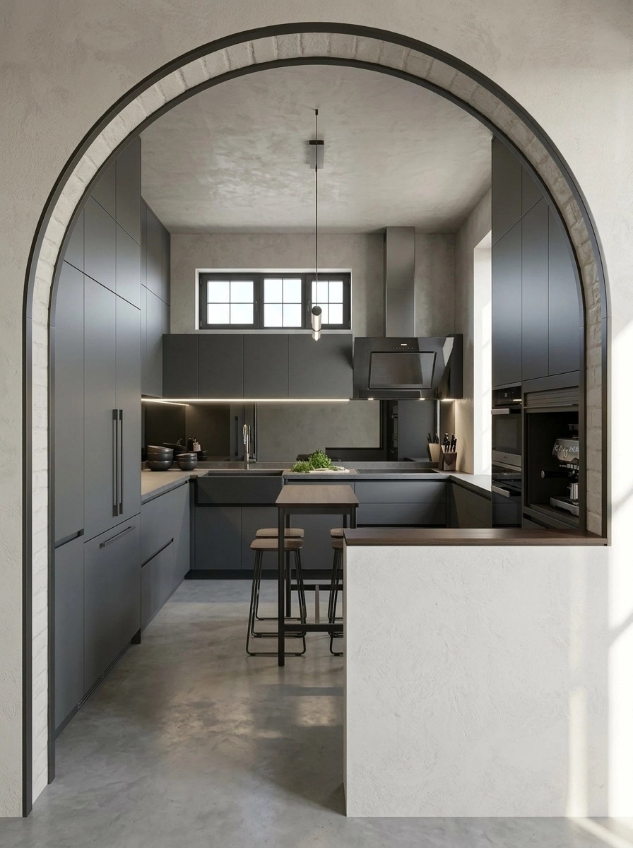 Contemporary Kitchen design — interior photo by GenRoom AI