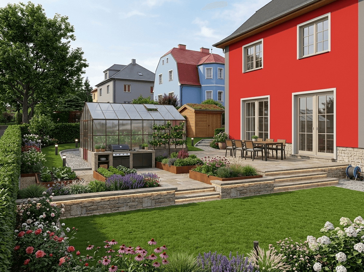 Yard design in no_style style — photo by GenRoom AI