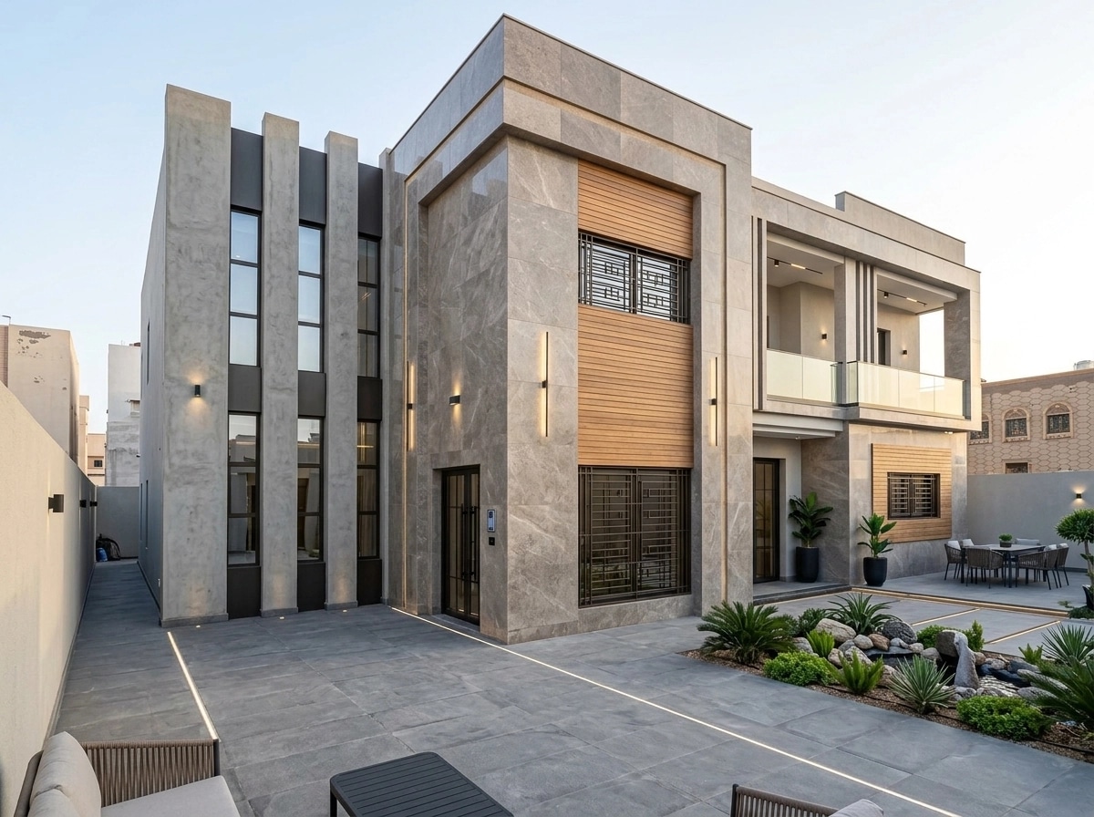 Contemporary Facade Facade design — facade photo by GenRoom AI
