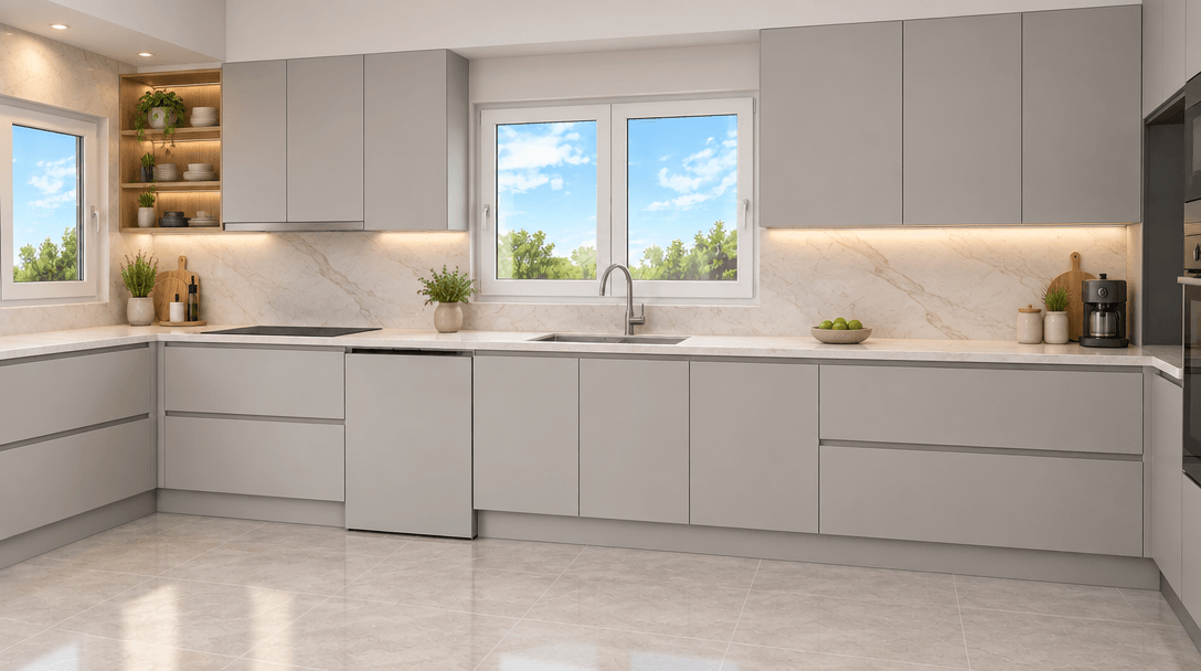 Kitchen interior in no_style style — photo by GenRoom AI