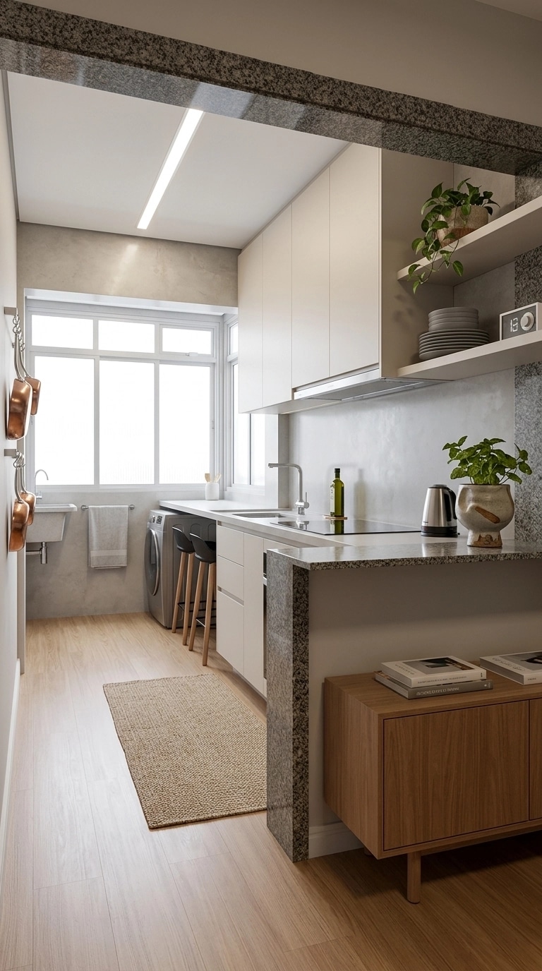 Minimalism Κουζίνα design — interior photo by GenRoom AI