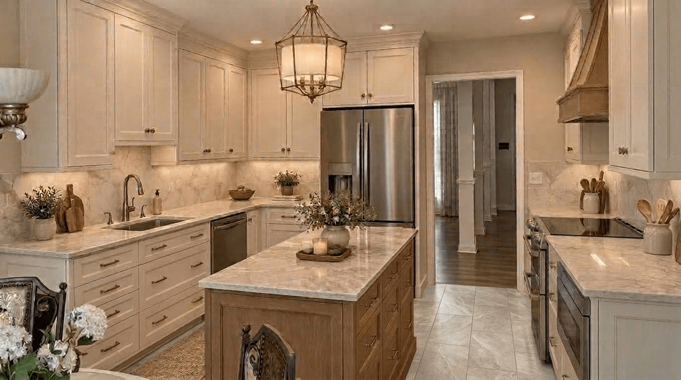 Interior design in Classic style — Kitchen by GenRoom AI