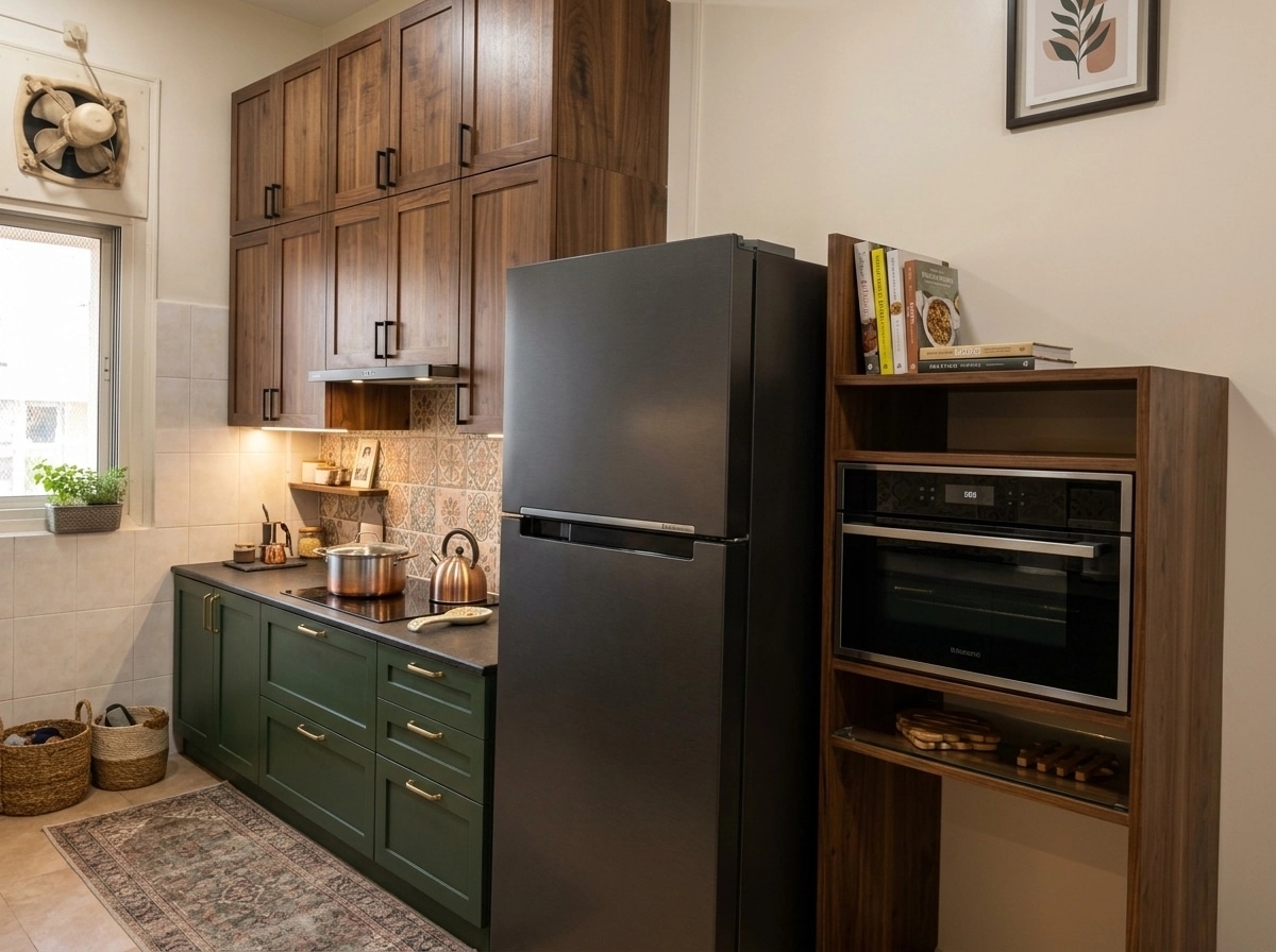 Kitchen interior in no_style style — photo by GenRoom AI