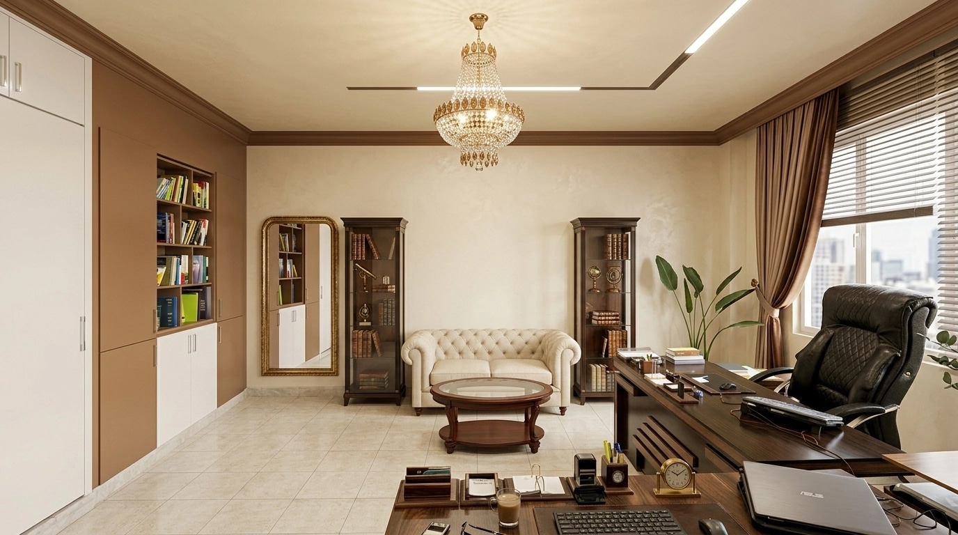 Classic Office design — interior photo by GenRoom AI