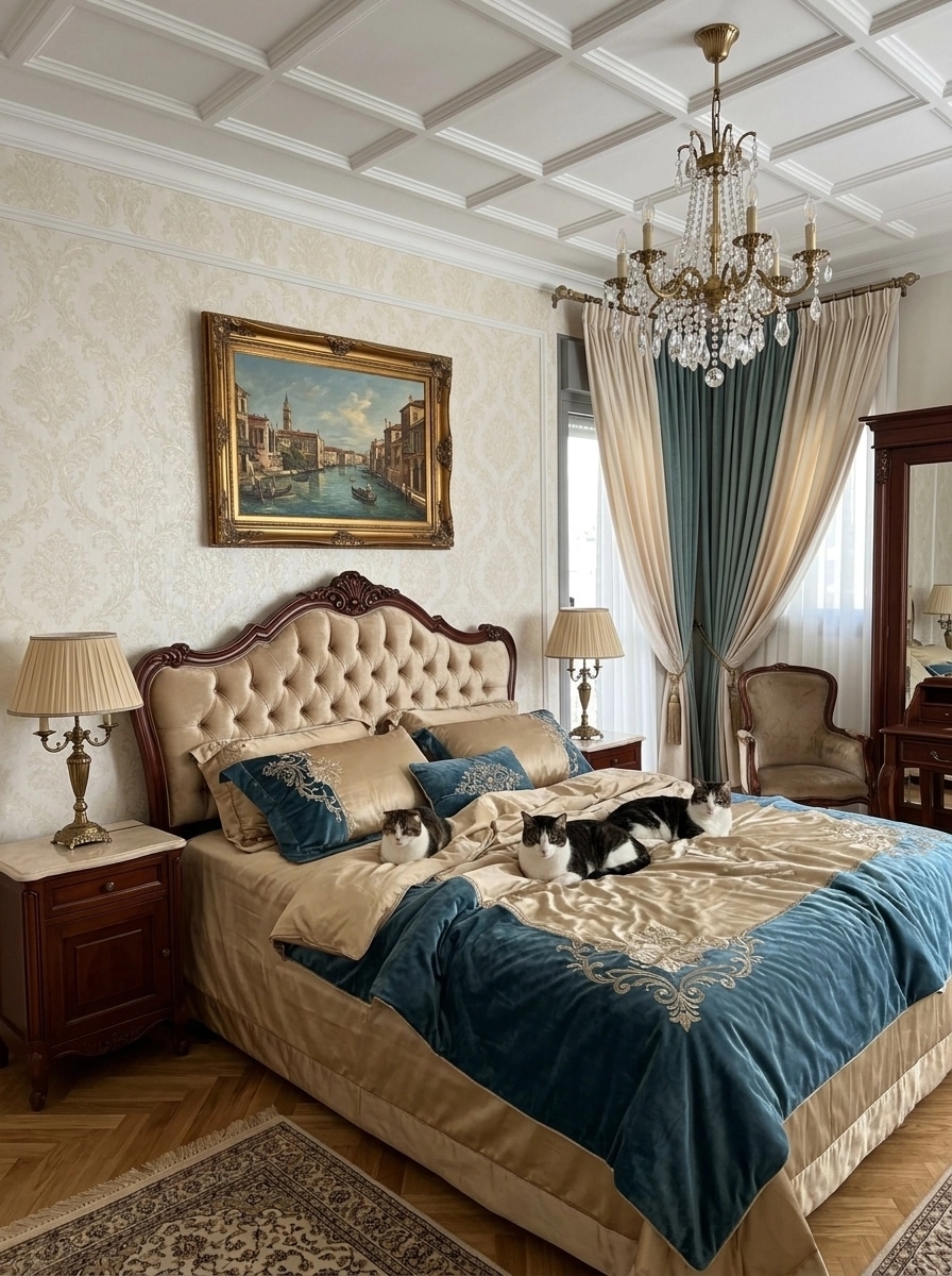 Classic Bedroom design — interior photo by GenRoom AI