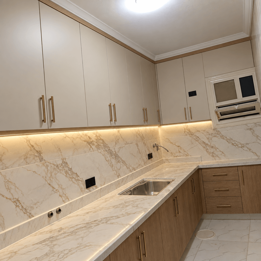 Kitchen interior in no_style style — photo by GenRoom AI