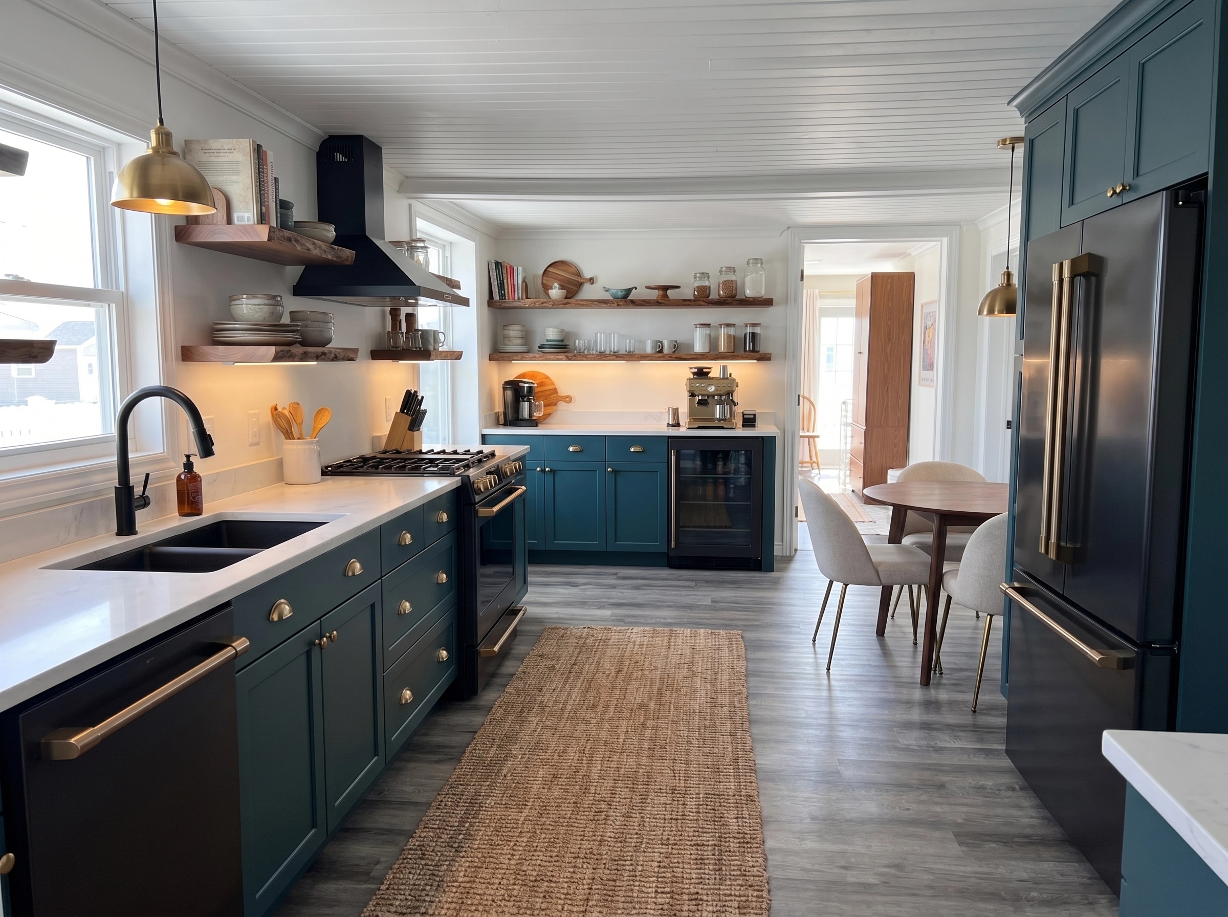 Interior design in Contemporary style — Kitchen by GenRoom AI