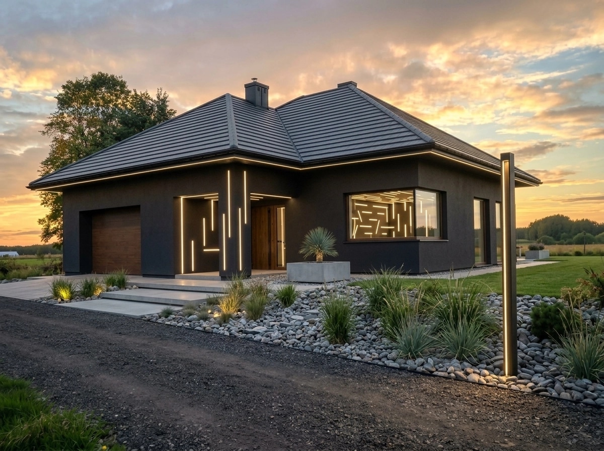Facade design in Contemporary Facade style — Facade by GenRoom AI