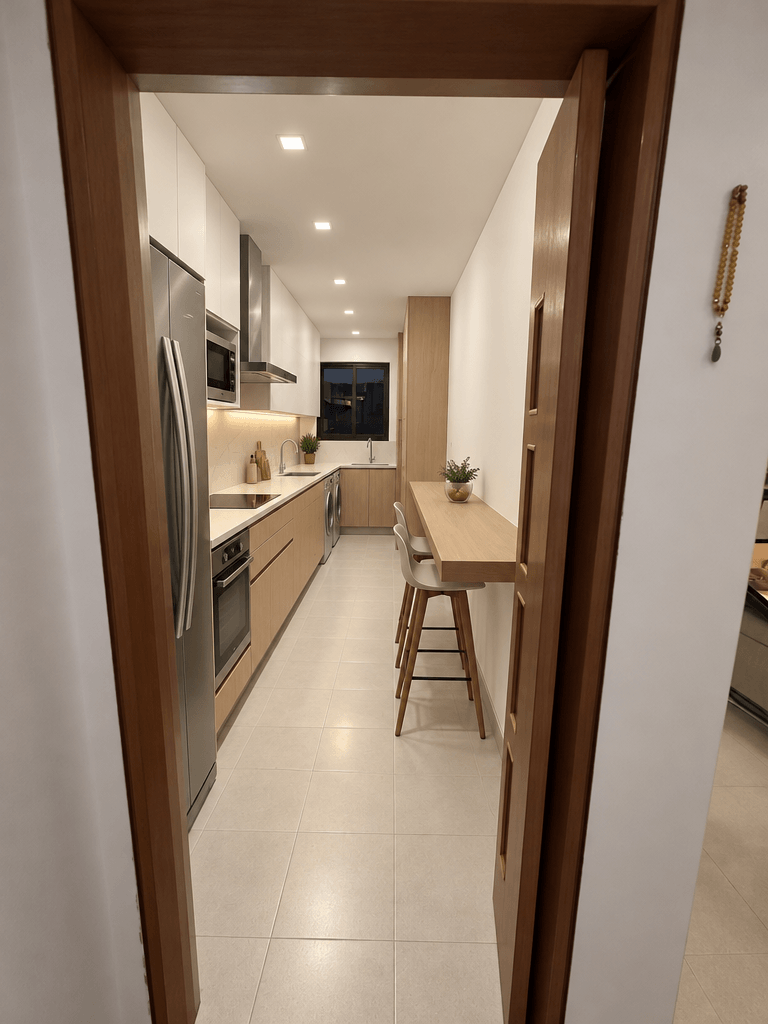 Design d'intérieur en style Minimalism — Cuisine par GenRoom AI
