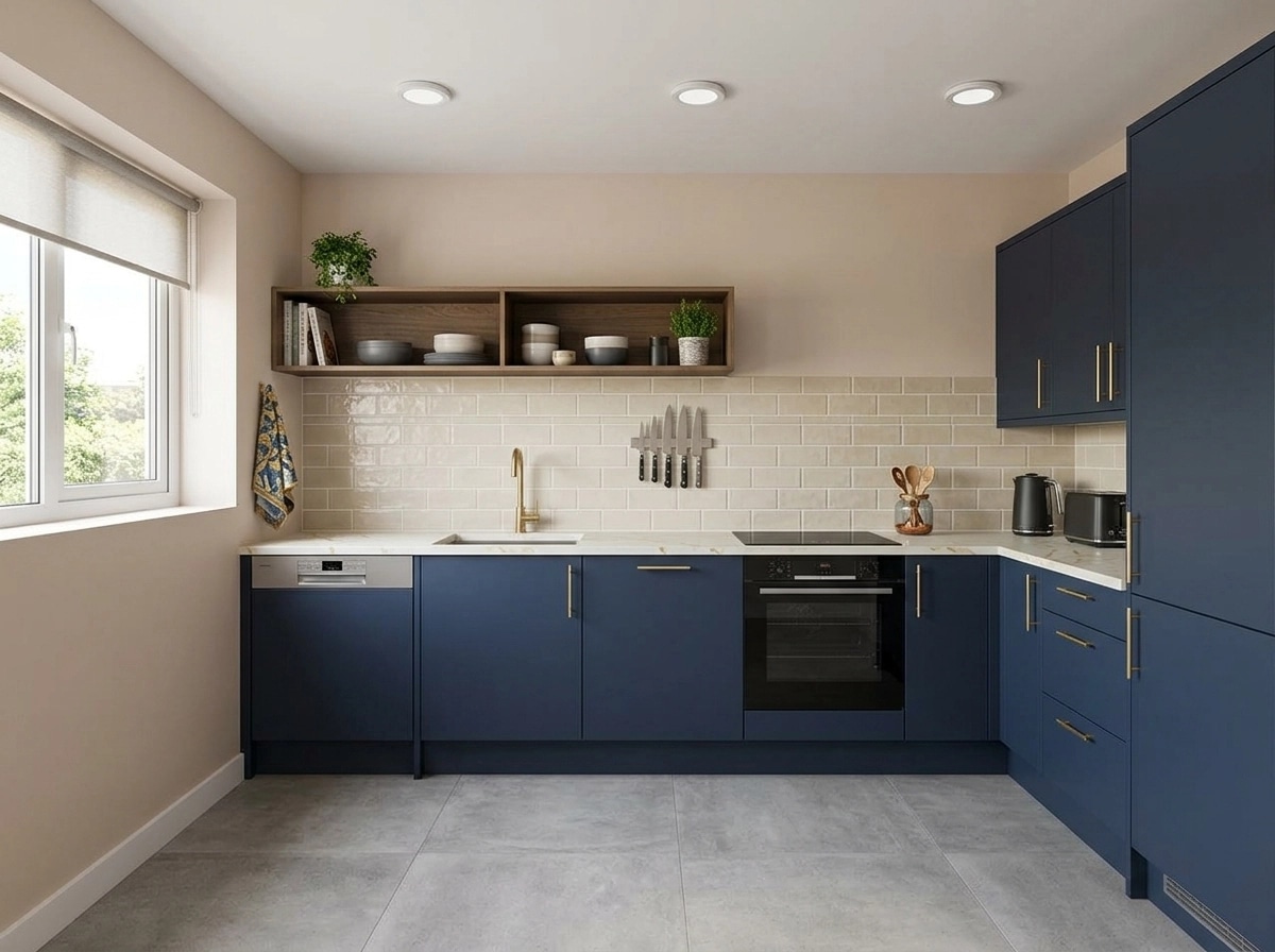 Kitchen interior in no_style style — photo by GenRoom AI