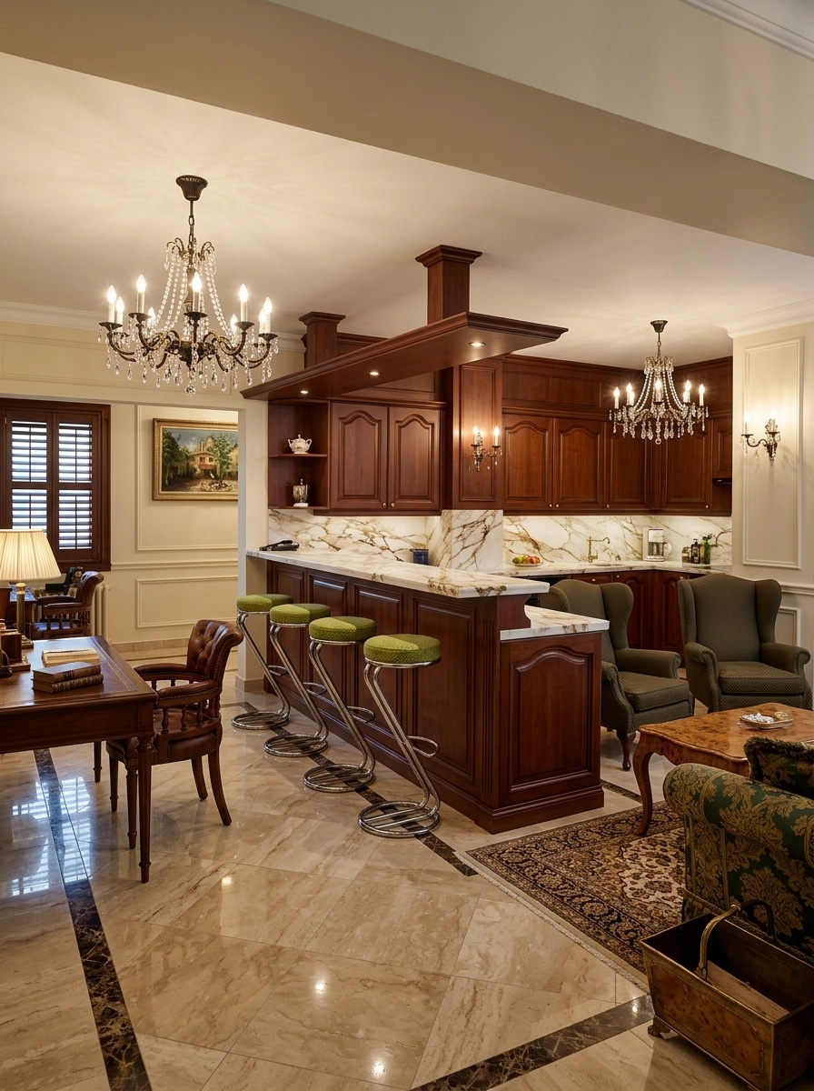 Interior design in Classic style — Living Room by GenRoom AI