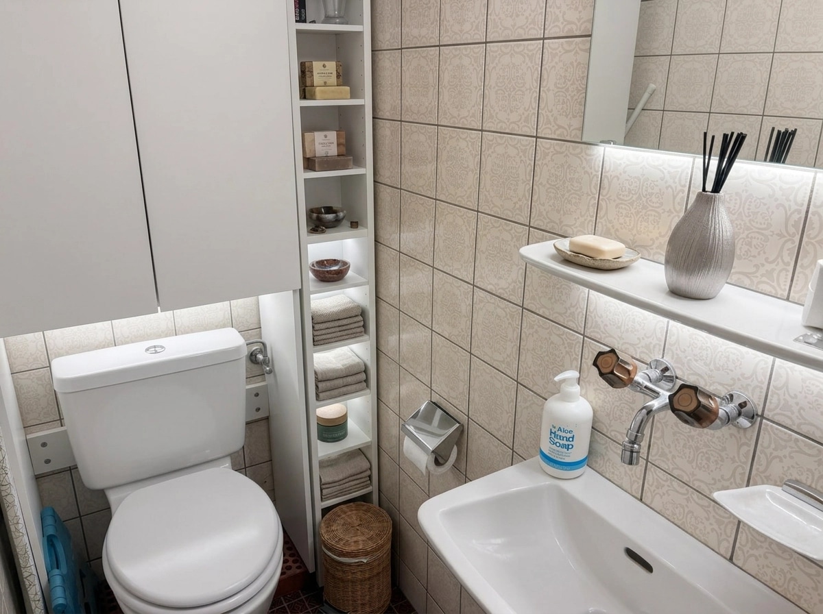 Contemporary Bathroom design — interior photo by GenRoom AI